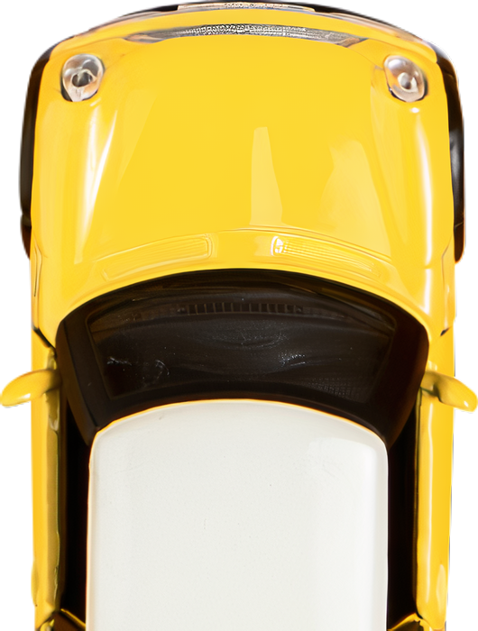 Желтый автомобиль